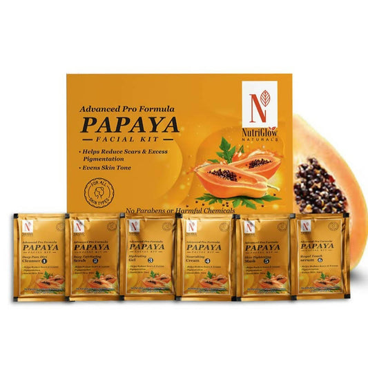 Buy NutriGlow NATURAL'S Advanced Pro Formula Papaya Facial Kit from DrMediCart, Ship from India to USA