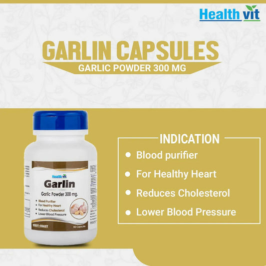 Buy Healthvit Garlin Capsules from DrMediCart, Ship from India to USA
