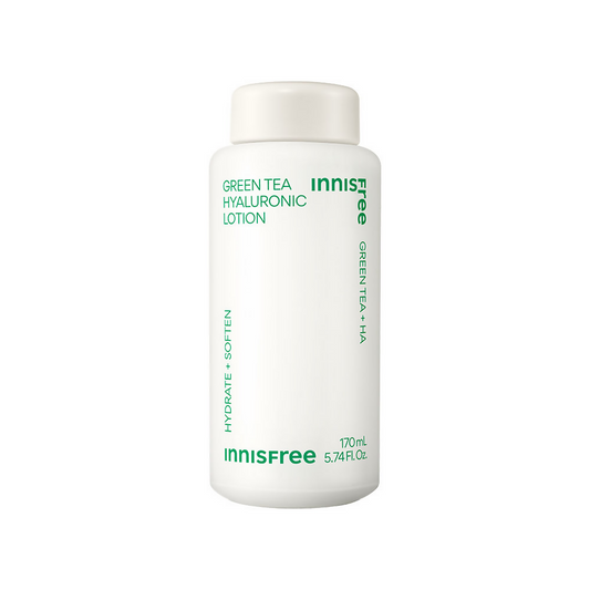 Innisfree Green Tea Hyaluronic Lotion For Refreshing & Dewy Finish
