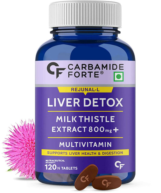 Carbamide Forte Liver Detox Tablets with Milk Thistle Extract