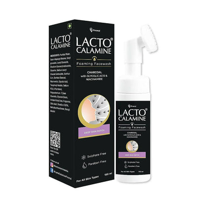 Buy Lacto Calamine Charcoal Foaming Face Wash from DrMediCart, Ship from India to USA