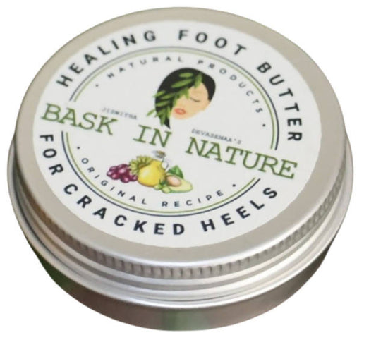 Buy Bask In Nature Healing Foot Butter For Cracked Heels from DrMediCart, Ship from India to USA