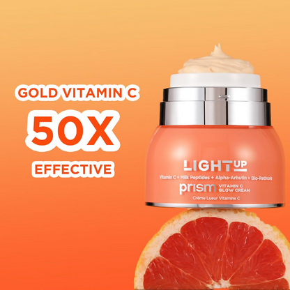 Light Up Beauty Prism Vitamin C Face Cream with Alpha Arbutin and Bio-Retinols