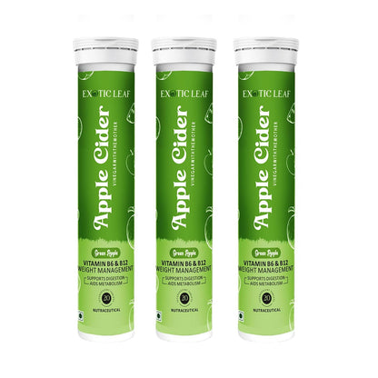 Exotic Leaf Green Apple Cider Vinegar Tablets