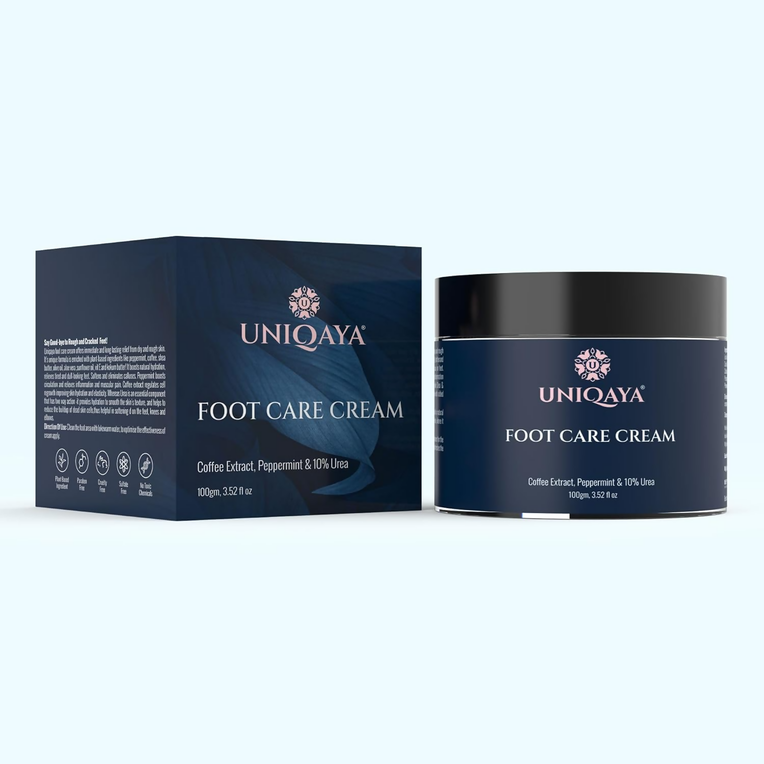 Uniqaya Foot Care Cream Repairs Cracked Heel