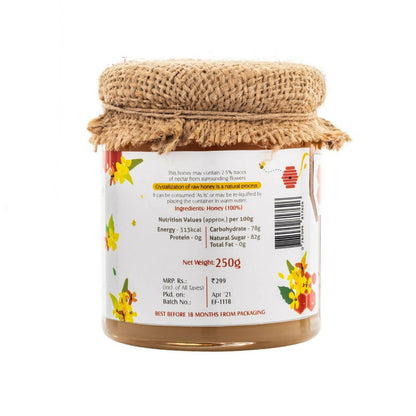 HoneyVeda Premium Raw Mustard Honey