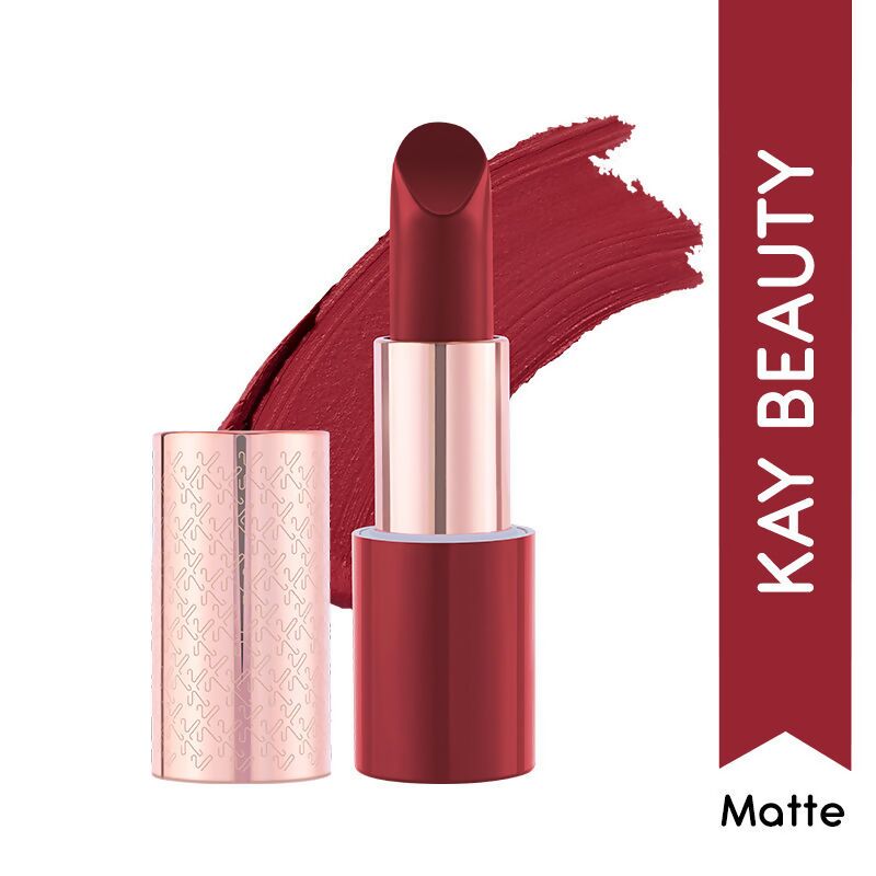 Kay Beauty By Katrina Kaif Matte Drama Long Stay Lipstick - On Screen