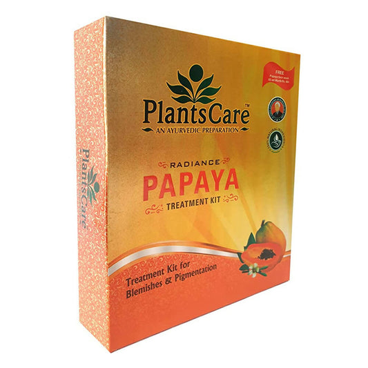 Buy Plants Care Radiance Papaya Treatment Kit mini 80g+65ml from DrMediCart, Ship from India to USA