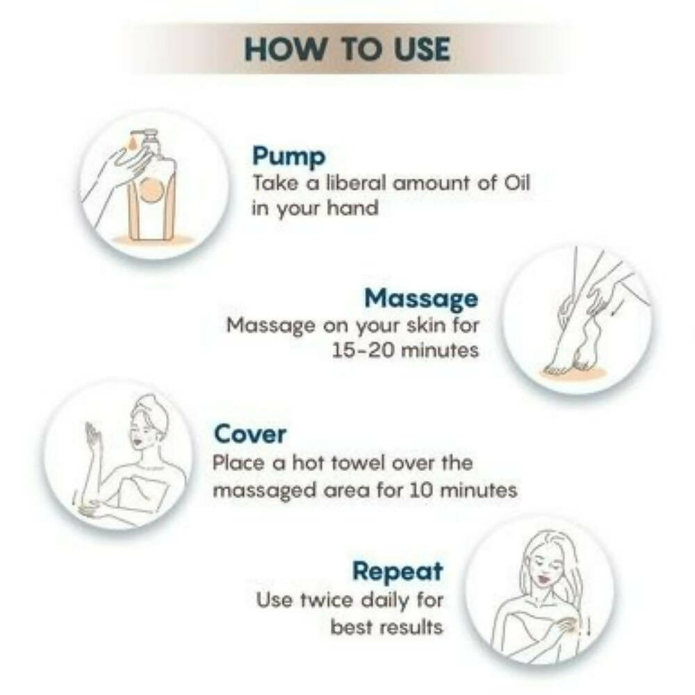 The Moms Co Natural Anti-Cellulite Toning Body Oil - Drmedicart