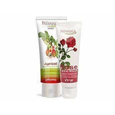Buy Patanjali Apricot Face Scrub Plus Rose Face Wash from DrMediCart, Ship from India to USA