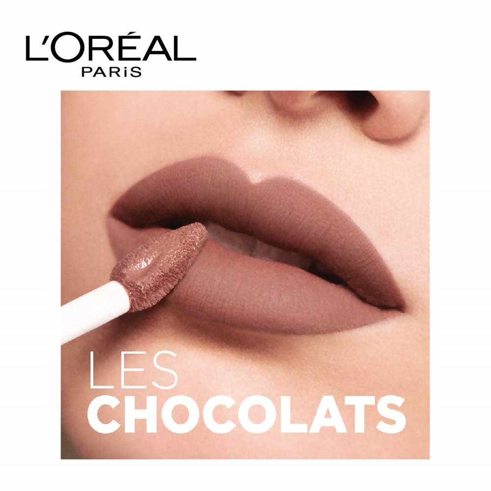 L'Oreal Paris Les Chocolats Ultra Matte Liquid Lipstick - 866 Truffa Mania - DrMediCart
