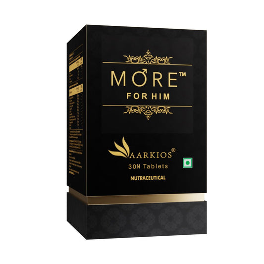 Aarkios More for Him Energy and Libido Booster Tablets for Men
