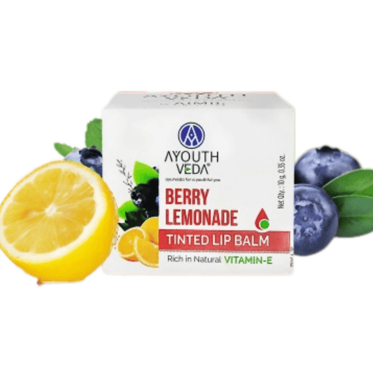 Ayouthveda Berry Lemonade Tinted Lip Balm