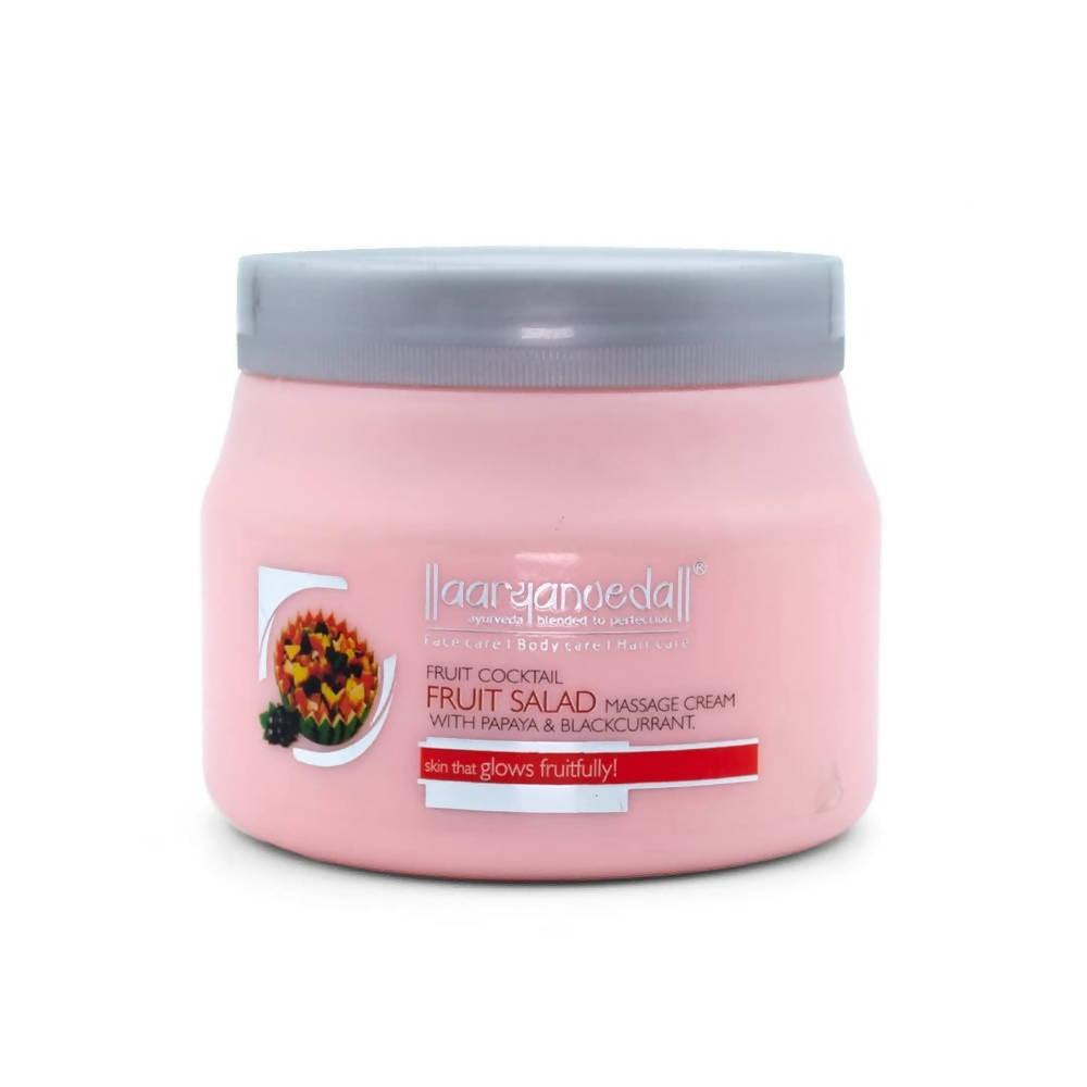 aaryanveda fruit salad massag cream with papaya blackcurrant buy in usa