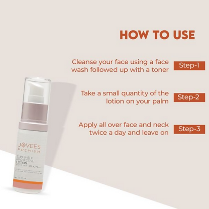 Jovees Premium Sun Shield Protective Lotion SPF 40 PA+++