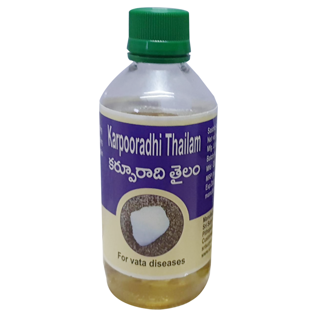 Sri Surya Ayurveda Karpooradhi Thailam