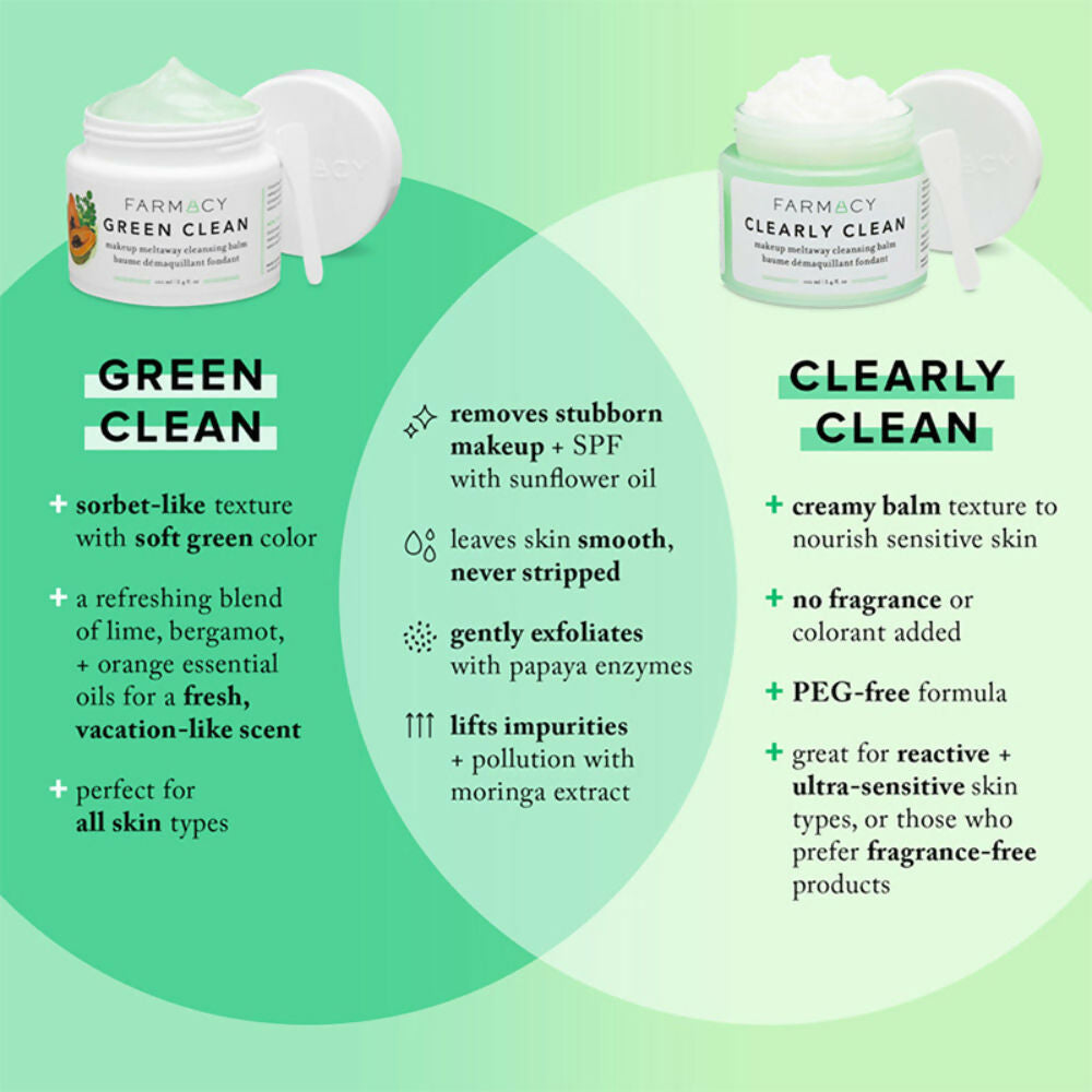 Farmacy Clearly Clean Makeup Meltaway Cleansing Balm