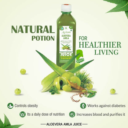 Axiom Aloevera Amla Juice