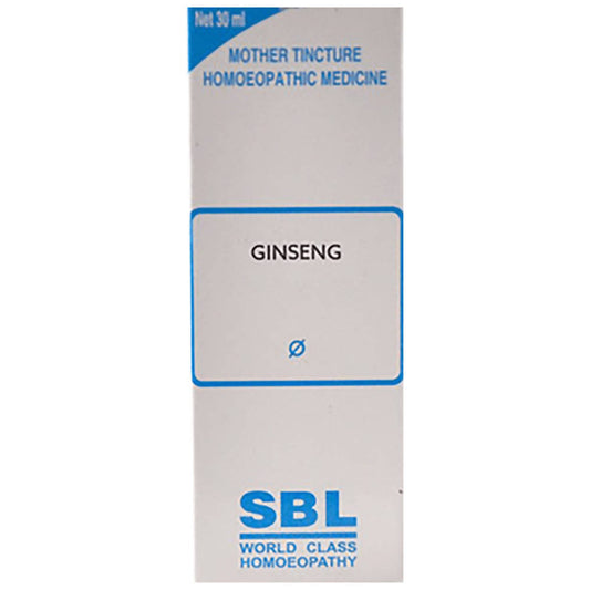 Buy SBL Homeopathy Ginseng Mother Tincture Q from DrMediCart, Ship from India to USA