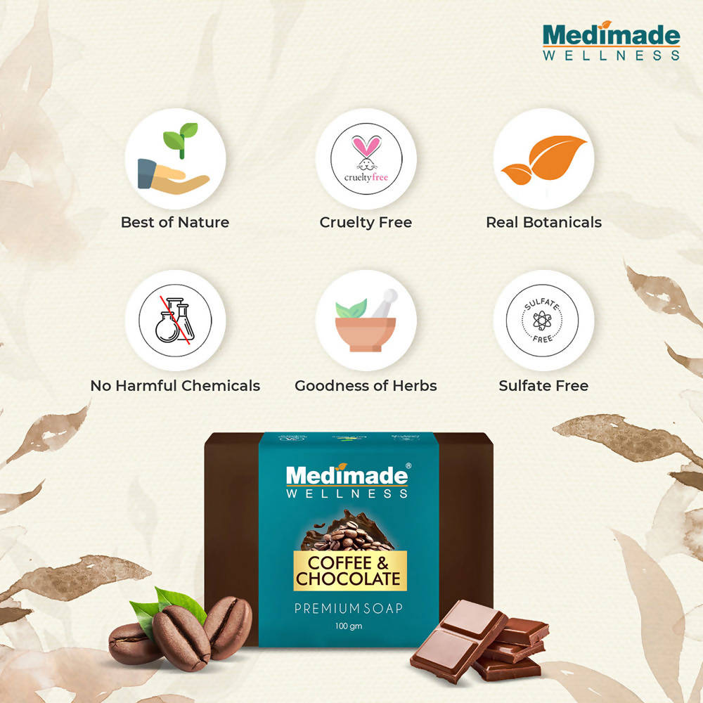 Medimade Wellness Coffee & Chocolate Premium Soap