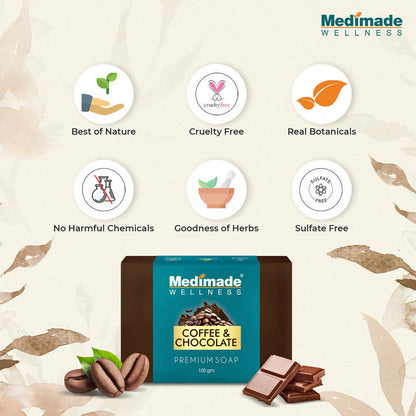Medimade Wellness Coffee & Chocolate Premium Soap