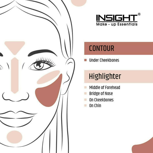 Buy Insight Cosmetics Duo Stick Contour + Highlighter - 01 Caramel from DrMediCart, Ship from India to USA