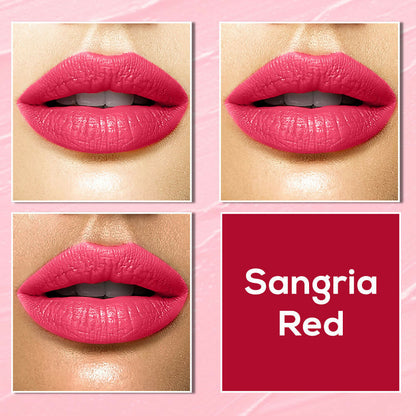 Jaquline USA Color Me Matte Liquid Lipstick  - Sangria Red
