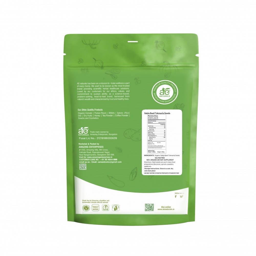 Ae Naturals Sabja Basil Seeds