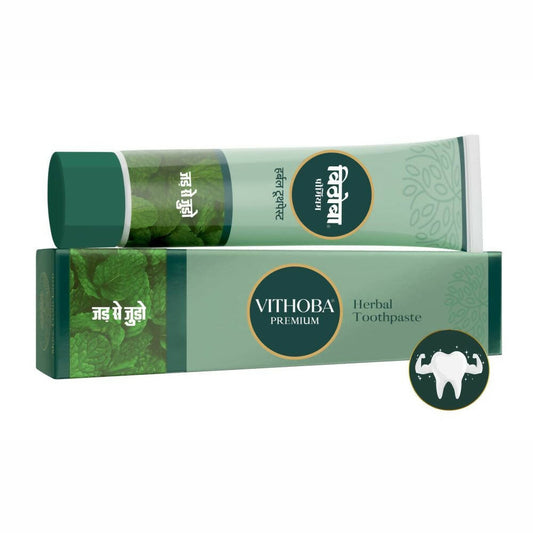 Vithoba Ayurvedic Premium Herbal Toothpaste - DrMediCart