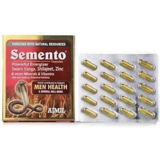Buy Aimil Ayurvedic Semento Capsules from DrMediCart, Ship from India to USA