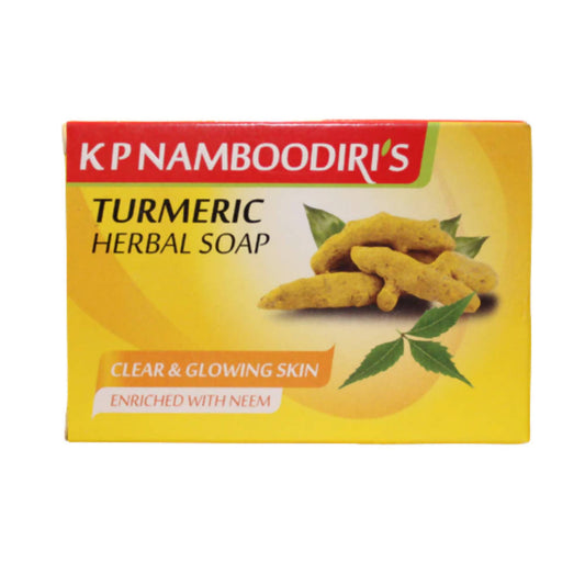 Buy Kp Namboodiri's Turmeric Herbal Soap from DrMediCart, Ship from India to USA