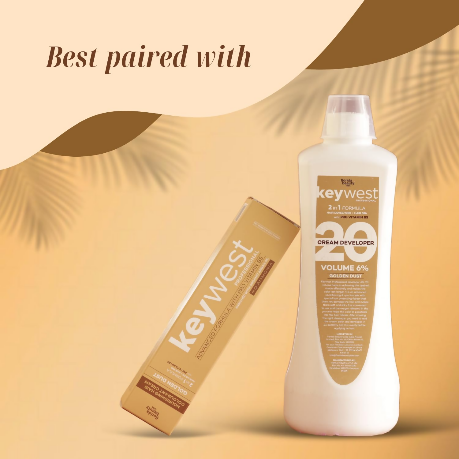 Keywest Professional Hair Color Tube - No. 1 Natural Black