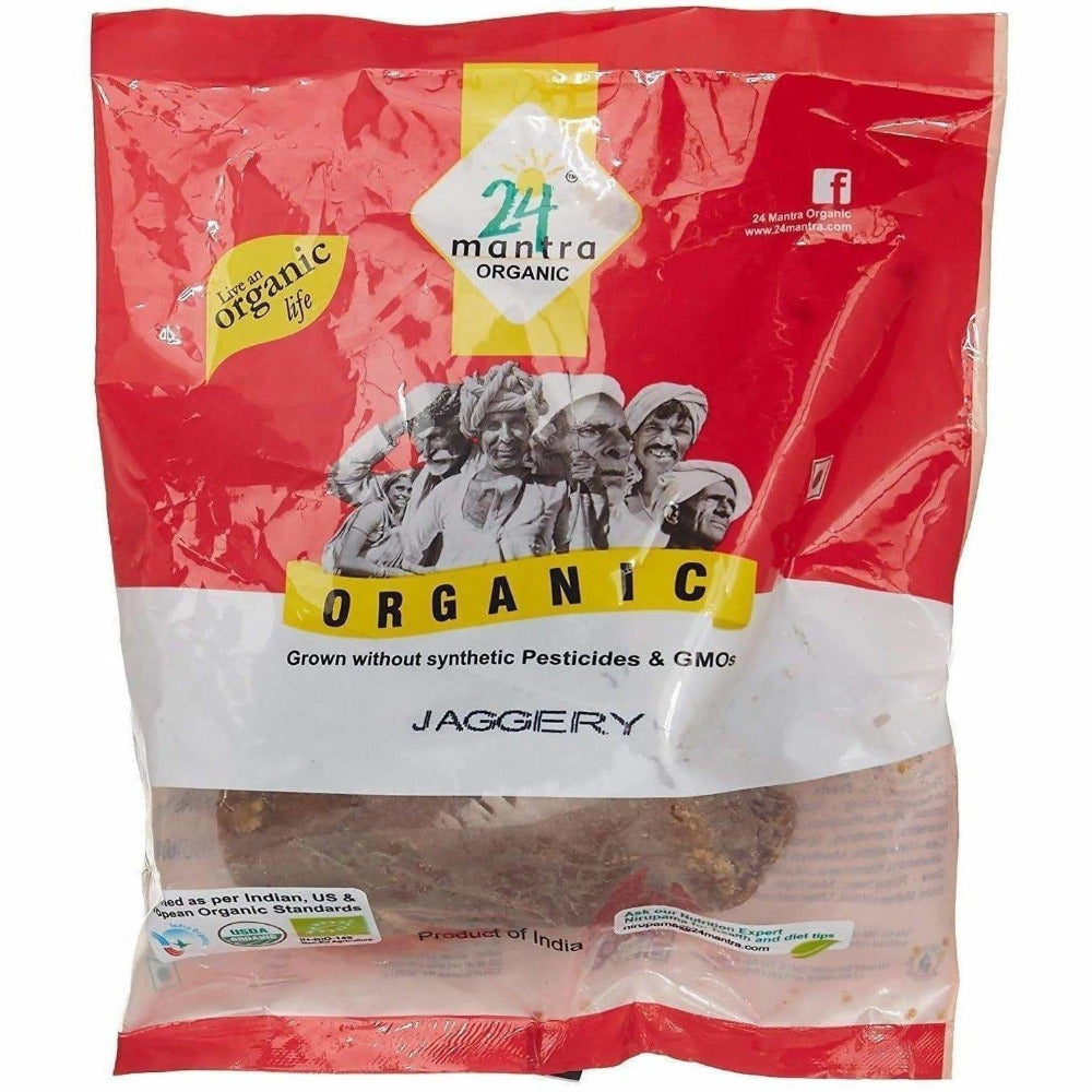 Buy 24 Mantra Organic Jaggery, 450g from DrMediCart, Ship from India to USA