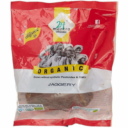 Buy 24 Mantra Organic Jaggery, 450g from DrMediCart, Ship from India to USA
