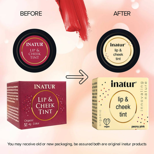 Buy Inatur Lip and Cheek Tint Peony Pink from DrMediCart, Ship from India to USA