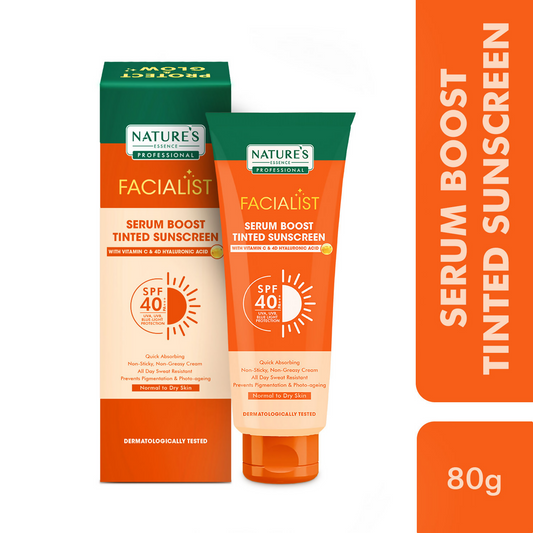 Buy Nature's Essence Professional Serum Boost Tinted Sunscreen SPF 40 PA+++ from DrMediCart, Ship from India to USA
