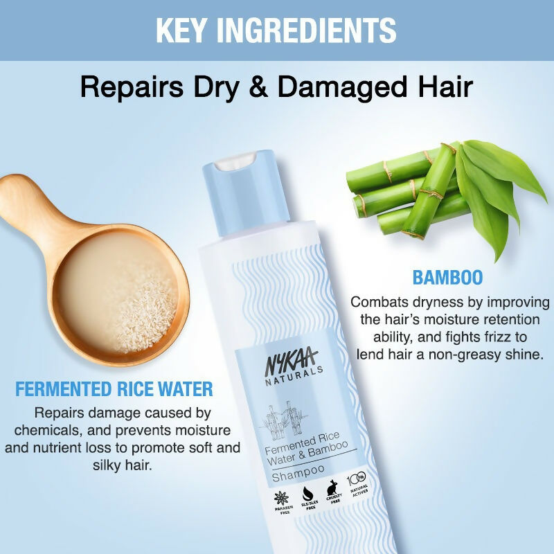 Buy Nykaa Naturals Hair Smoothening Shampoo from DrMediCart, Ship from India to USA