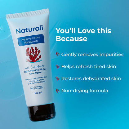 Naturali Aqua Hydrating Face Wash