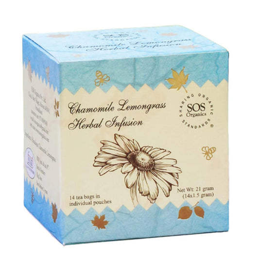 Buy SOS Organics Chamomile Lemongrass Herbal Infusion from DrMediCart, Ship from India to USA