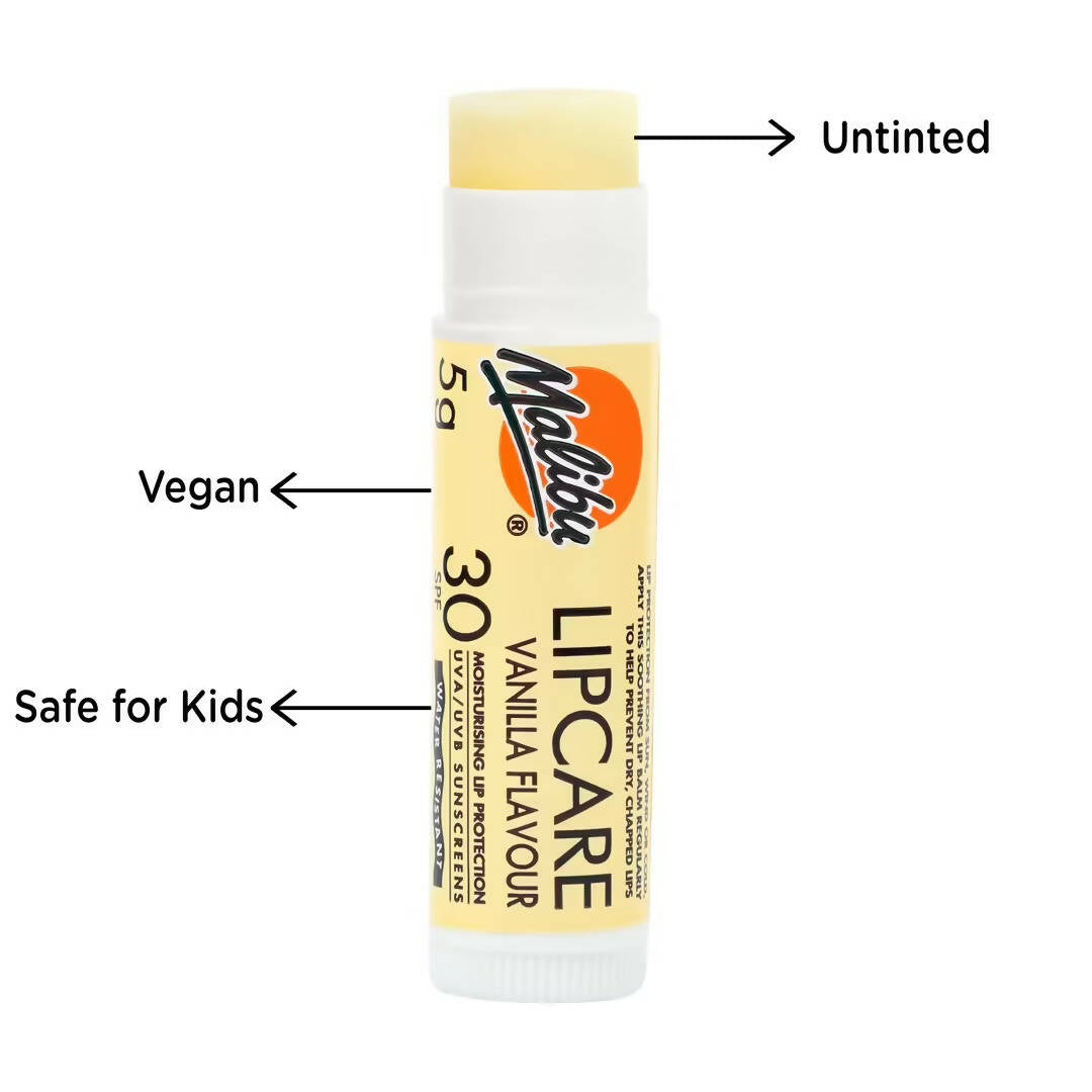 Malibu Vanilla Lip Balm SPF 30 Vegan
