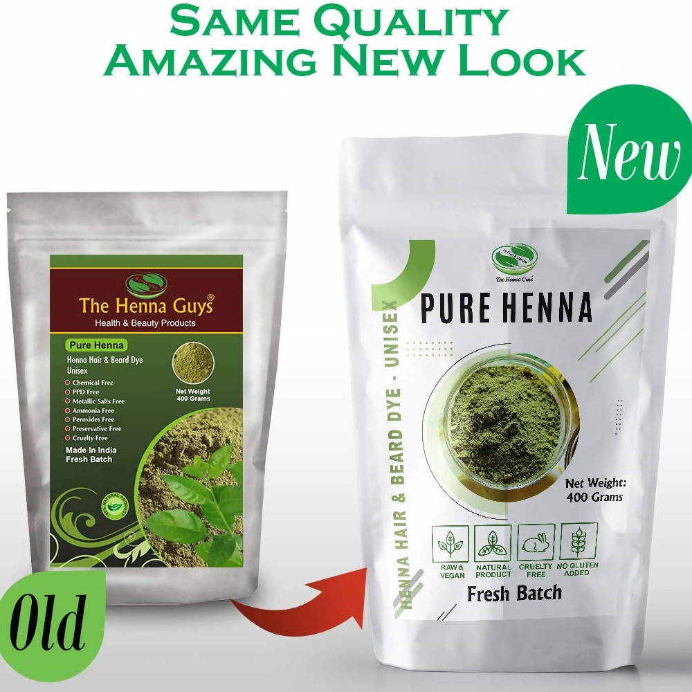 The Henna Guys Pure Henna Powder For Hair Dye / Color - DrMediCart