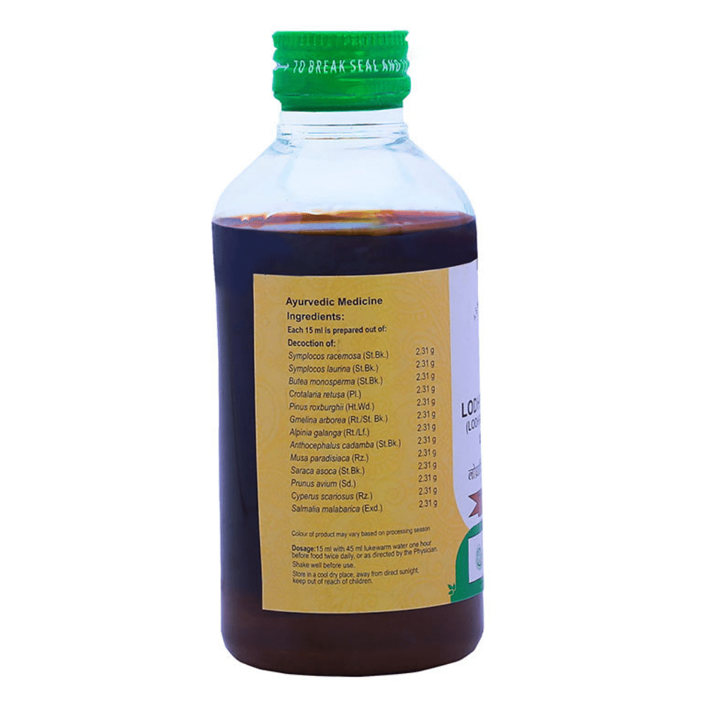 Vaidyaratnam Lodhradi Kashayam - Drmedicart