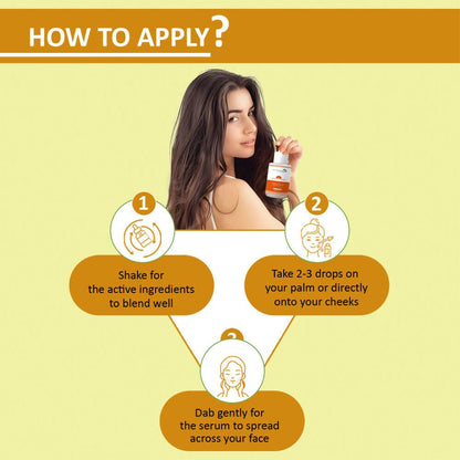 7 Days Vitamin C-Advance Radiance Booster Skin Brightening Face Glowing Serum