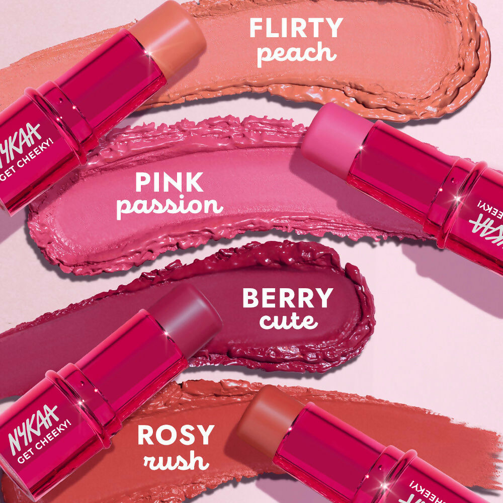 Nykaa Cosmetics Get Cheeky Blush Stick - Flirty Peach