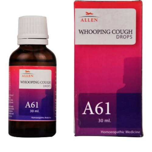 Buy Allen Homeopathy A61 Whooping Cough Drops from DrMediCart, Ship from India to USA
