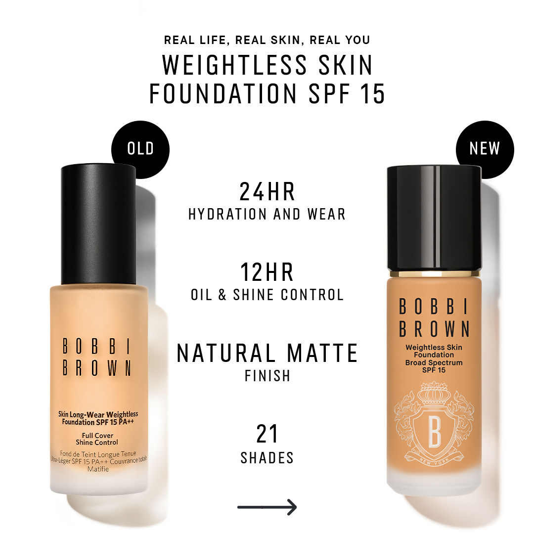Bobbi Brown Mini Weightless Skin Natural Matte Finish Foundation SPF 15 - Golden