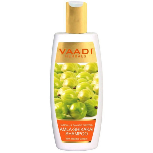 Buy Vaadi Herbals Amla Shikakai Shampoo from DrMediCart, Ship from India to USA
