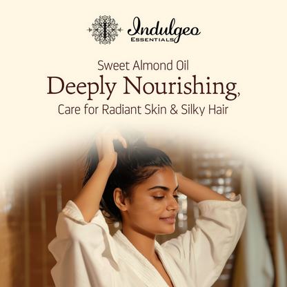 Indulgeo Essentials Cold Pressed Sweet Almond Oil