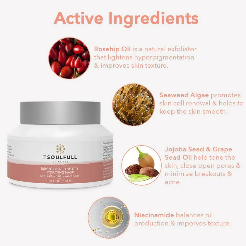 Be Soulfull Brighten Up The Day Hydrating Mask