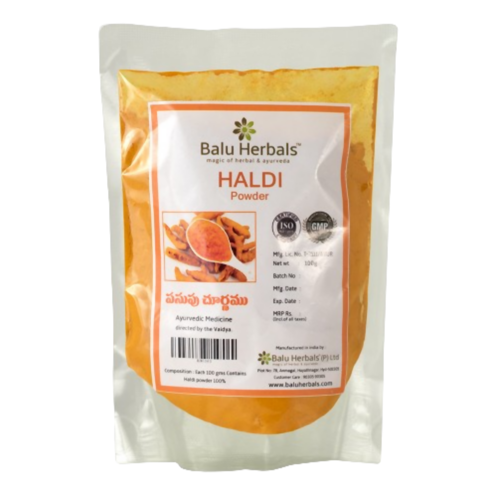 Buy Balu Herbals Turmeric (Pasupu) Powder from DrMediCart, Ship from India to USA